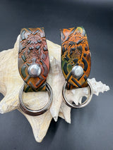 Stamped Leather Skirt Hike - Lorax