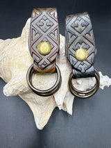 Stamped Leather Skirt Hike - Nordic