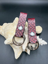 Stamped Leather Skirt Hike - Celtic Knots