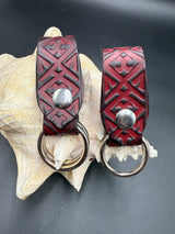 Stamped Leather Skirt Hike - Nordic