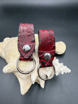 Stamped Leather Skirt Hike - Pirate