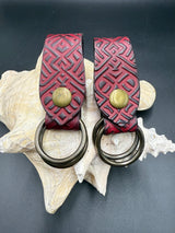 Stamped Leather Skirt Hike - Nordic