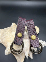 Stamped Leather Skirt Hike - Insects