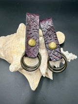 Stamped Leather Skirt Hike - Insects