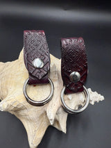 Stamped Leather Skirt Hike - Nordic