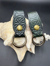 Stamped Leather Skirt Hike - Celtic Knots