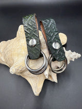 Stamped Leather Skirt Hike - Celtic Knots