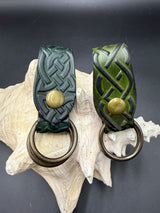 Stamped Leather Skirt Hike - Celtic Knots