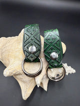 Stamped Leather Skirt Hike - Nordic