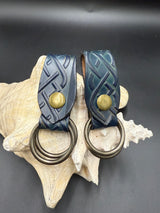 Stamped Leather Skirt Hike - Celtic Knots