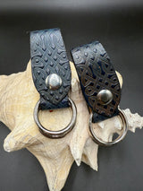 Stamped Leather Skirt Hike - Celtic Knots