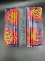 Stamped Leather Bifold Clutch - Miscellaneous Designs