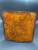 Stamped Leather Bifold Clutch - Miscellaneous Designs