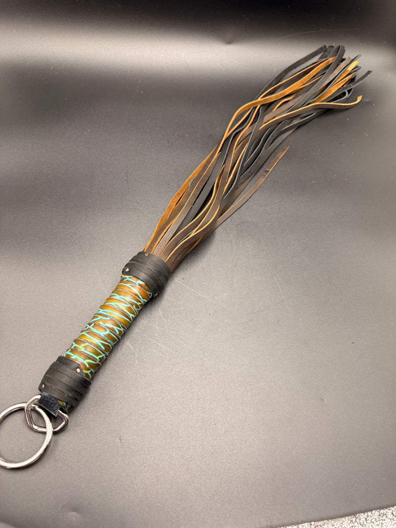Leather 12 Inch Flogger – Lost Sailor Design