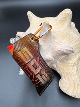 Stamped Leather Lighter Case - EOS