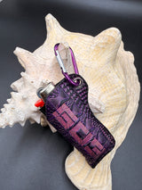 Stamped Leather Lighter Case - EOS