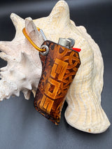 Stamped Leather Lighter Case - EOS