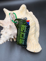 Stamped Leather Lighter Case - EOS