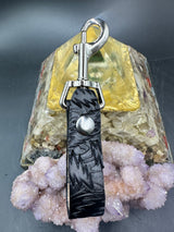 Stamped Leather Accessory Clip - Grateful Bolt