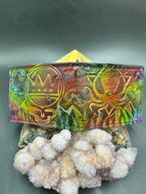 Stamped Leather Bifold Wallet - Charles the First