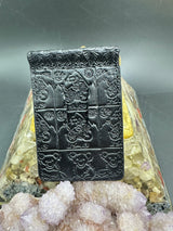 Stamped Leather Money Clips Wallet - Grateful