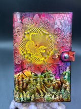 Stamped Leather Journal - Grateful