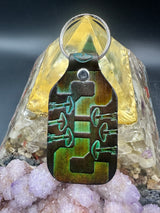 Stamped Leather Keychain - Tipper 2.0