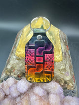 Stamped Leather Keychain - Tipper 2.0