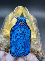 Stamped Leather Keychain - Tipper 3.0 Austin R