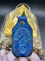 Stamped Leather Keychain - Tipper 3.0 Austin R