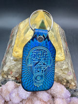Stamped Leather Keychain - Tipper 3.0 Austin R