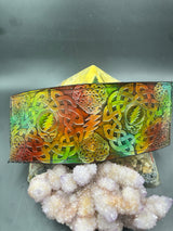 Stamped Leather Bifold Wallet - Grateful Celtic