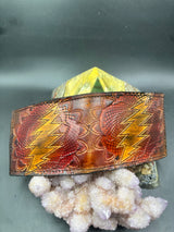 Stamped Leather Bifold Wallet - Grateful Bolts