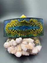 Stamped Leather Bifold Wallet - Collab: Tas Visuals