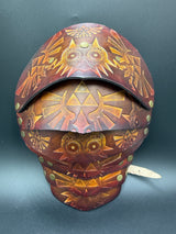 Stamped Leather Pauldrons - Zelda