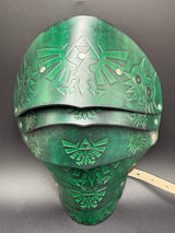 Stamped Leather Pauldrons - Zelda