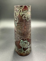 Stamped Leather Vambracers- Floral
