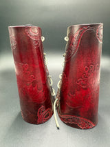 Stamped Leather Vambracers- Octopus/Tentacles/ Cthulhu