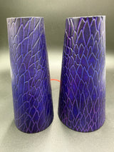 Stamped Leather Vambracers- Dragon Scale