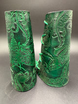 Stamped Leather Vambracers- Octopus/Tentacles/ Cthulhu