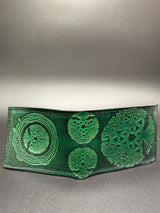 Stamped Leather Bifold Wallet - Tree of Life
