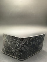 Stamped Leather Bifold Wallet - Tentacles
