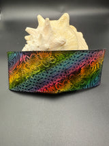 Stamped Leather Bifold Wallet - Widespread Panic