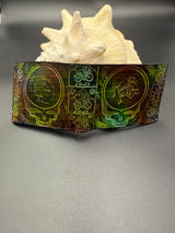 Stamped Leather Bifold Wallet - Widespread Panic