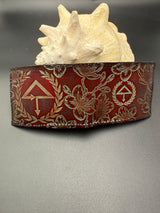 Stamped Leather Bifold Wallet - Of the Trees