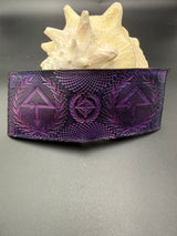 Stamped Leather Bifold Wallet - Of the Trees