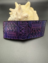 Stamped Leather Bifold Wallet - Charles the First