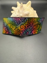 Stamped Leather Bifold Wallet - Phish