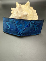 Stamped Leather Bifold Wallet - Zed's Dead