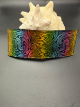 Stamped Leather Bifold Wallet - Pretty Lights